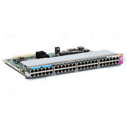 WS-X4748-12X48U+E  CISCO 12 PORT 10GB BASE-T MULTIGIGABIT UPOE 36 PORT 1GB BASE-T UPOE LINE CARD